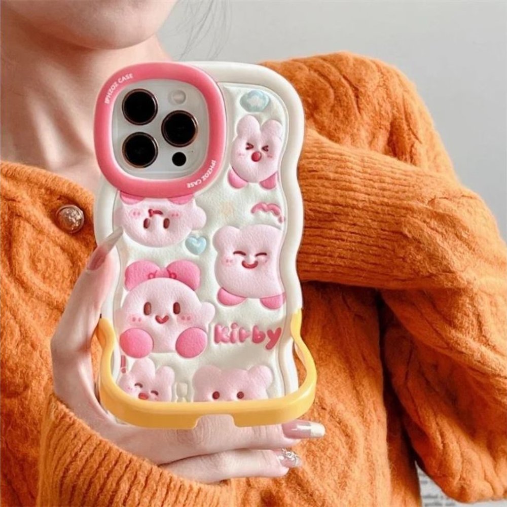 Kirby INS Puff Shockproof Phone Stand Case For apple iPhone 12 Pro